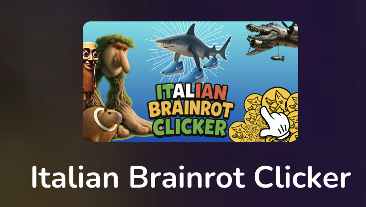 Play Italian Brainrot Clicker Games On It Brainrot Clicker undefined